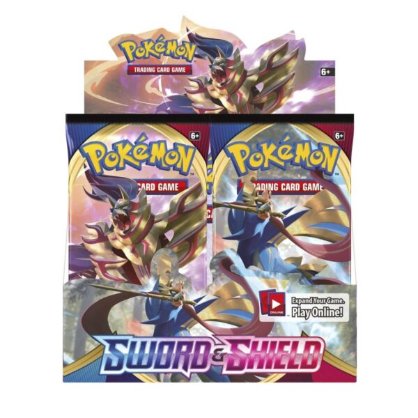 Pokemon TCG Sword and Shield Booster Display Box (36 Pakker) Eng - Billede 4