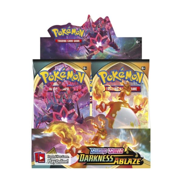 Pokemon TCG Sword and Shield Darkness Ablaze Booster Box (36 Packs) Engin - Image 4