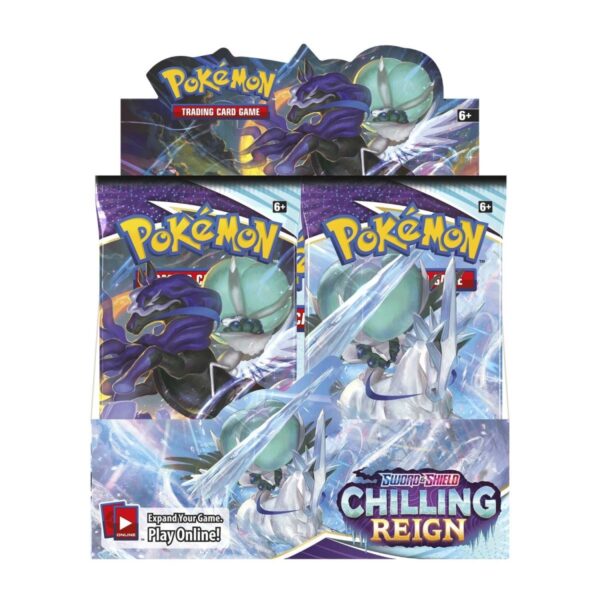 Pokemon TCG Sword and Shield Chilling Reign Booster Display Box (36 Packs) ENG - Image 4