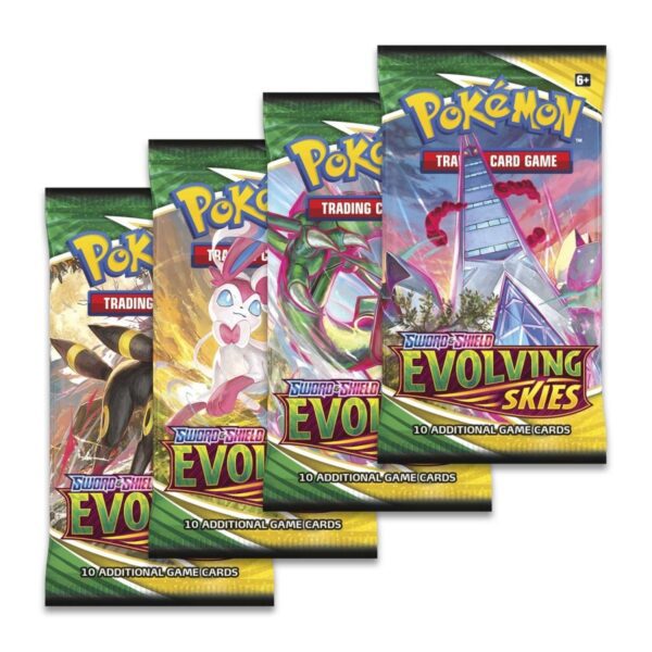 Pokemon TCG Sword and Shield Evolving Skies Booster Display Box (36 Packs) ENG - Image 3