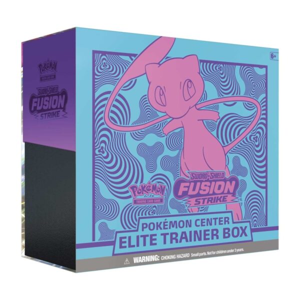 Pokemon TCG Sword and Shield Fusion Strike Pokemon Center Elite Trainer Box ENG