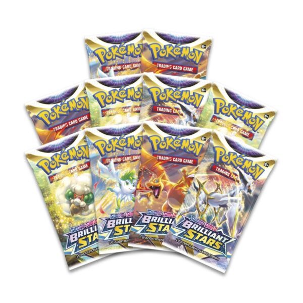 Pokemon TCG Sword and Shield Brilliant Stars Pokemon Center Elite Trainer Box ENG - Image 5