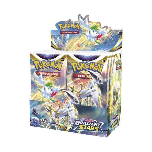 Pokemon TCG Sword and Shield Brilliant Stars Booster Display Box (36 Packs) ENG