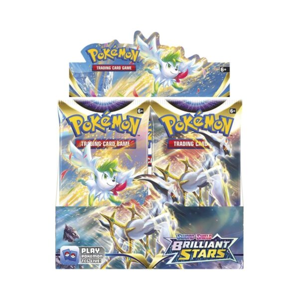 Pokemon TCG Sword and Shield Brilliant Stars Booster Display Box (36 Packs) ENG - Image 4