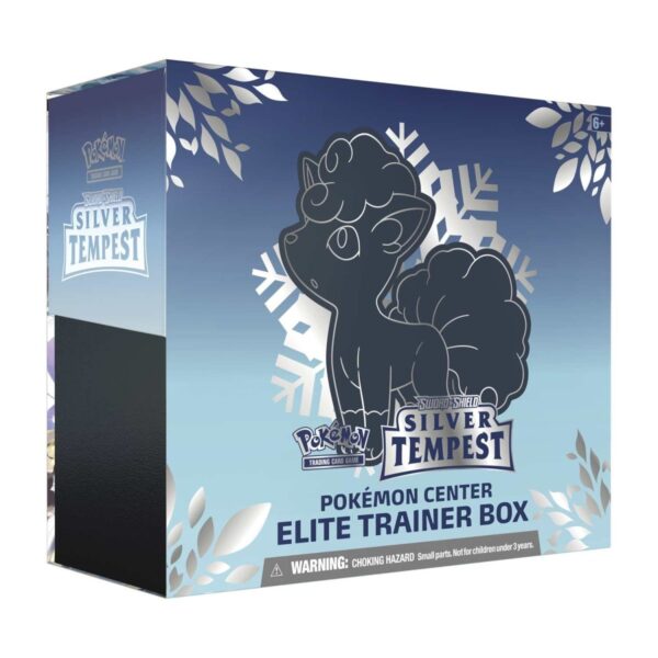 Pokemon TCG Sword and Shield Silver Tempest Pokemon Center Elite Trainer Box ENG