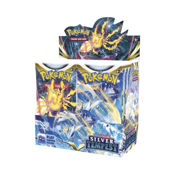 Pokemon TCG Sword and Shield Silver Tempest Booster Display Box (36 Packs) ENG