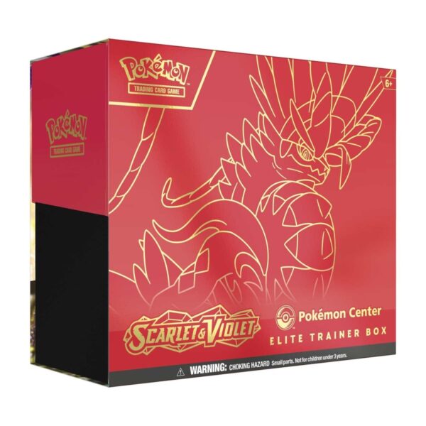 Pokemon TCG Scarlet and Violet Pokemon Center Elite Trainer Box (Koraidon) ENG