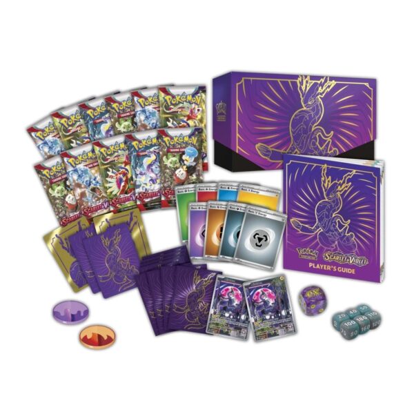 Pokemon TCG Scarlet and Violet Pokemon Center Elite Trainer Box (Miraidon) ENG - Image 6