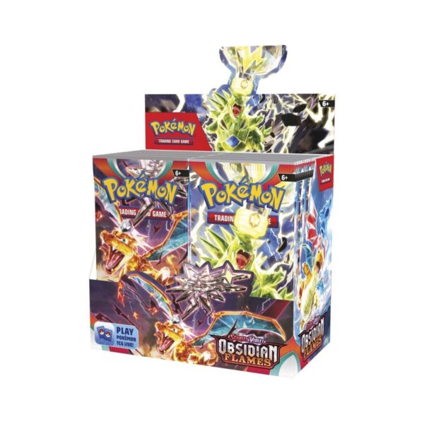 Pokemon TCG Scarlet and Violet Obsidian Flames Booster Display Box (36 Packs) ENG