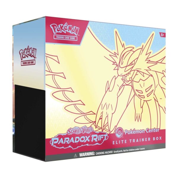 Pokemon TCG Scarlet and Violet Paradox Rift Pokemon Center Elite Trainer Box (Roaring Moon) ENG