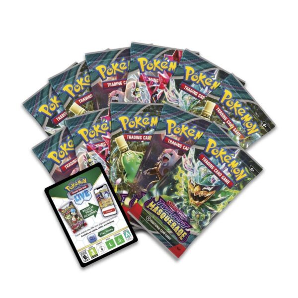 Pokemon TCG Scarlet and Violet Twilight Masquerade Pokemon Center Elite Trainer Box ENG - Image 5