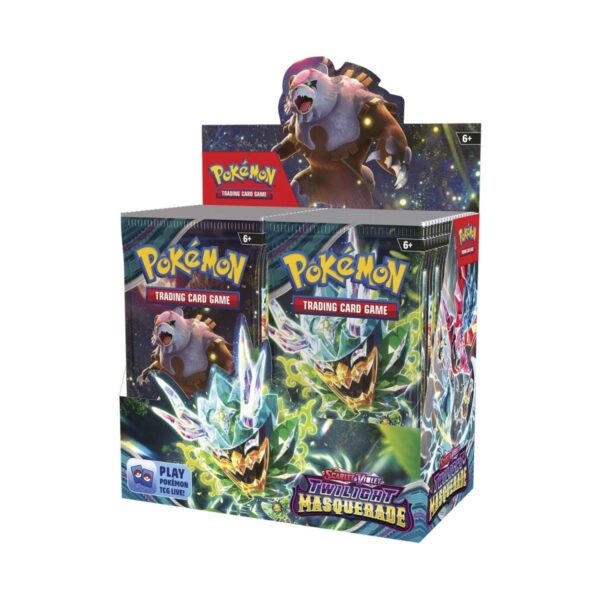 Pokemon TCG: Scarlet and Violet Twilight Masquerade Booster Box (36 Packs) ENG