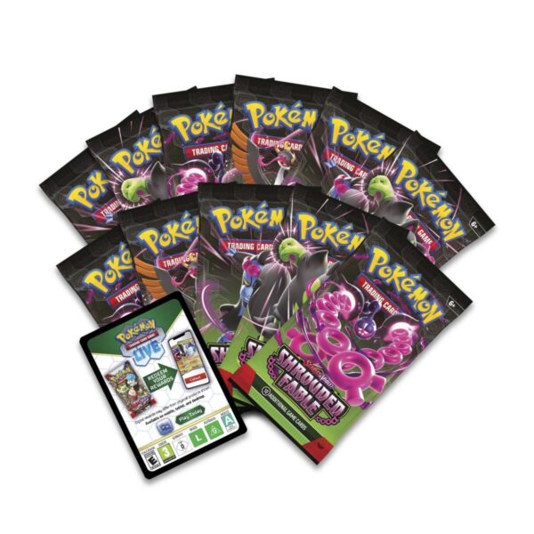 Pokemon TCG Scarlet and Violet Shrouded Fable Pokemon Center Elite Trainer Box ENG - Image 4