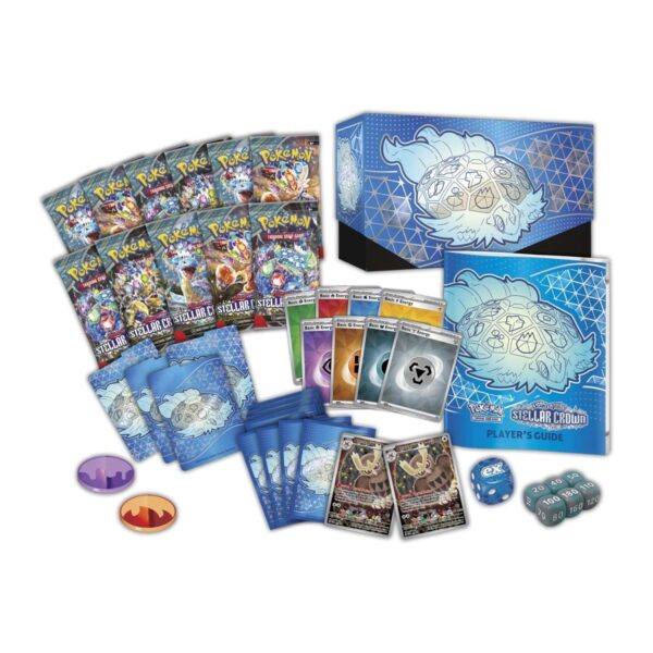 Pokemon TCG Scarlet and Violet Stellar Crown Pokemon Center Elite Trainer Box ENG - Image 3