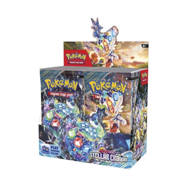 Pokemon TCG Scarlet and Violet Stellar Crown Booster Display Box (36 Packs) ENG