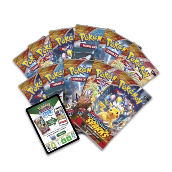 Pokemon TCG Scarlet and Violet Surging Sparks Pokemon Center Elite Trainer Box ENG - Image 4