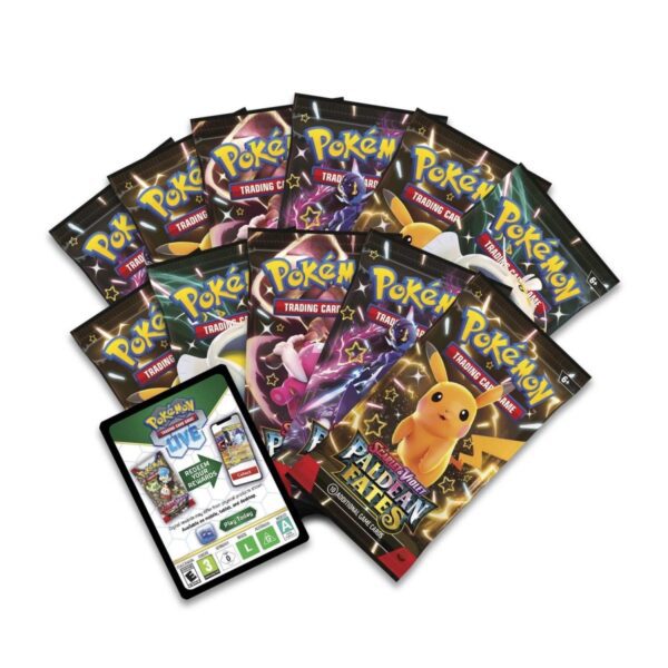 Pokemon TCG Scarlet and Violet Paldean Fates Pokemon Center Elite Trainer Box  ENG - Image 4