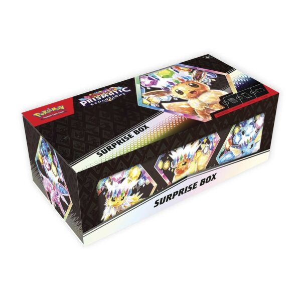 Pokemon TCG Scarlet and Violet Prismatic Evolutions Surprise Box ENG