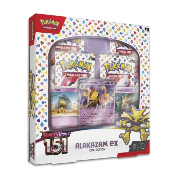 Pokemon TCG Scarlet and Violet 151 Collection Alakazam ex ENG