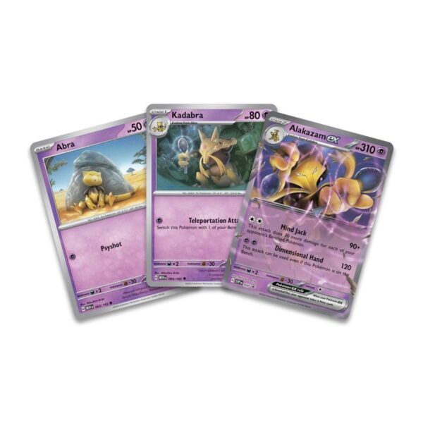 Pokemon TCG Scarlet and Violet 151 Collection Alakazam ex ENG - Image 4