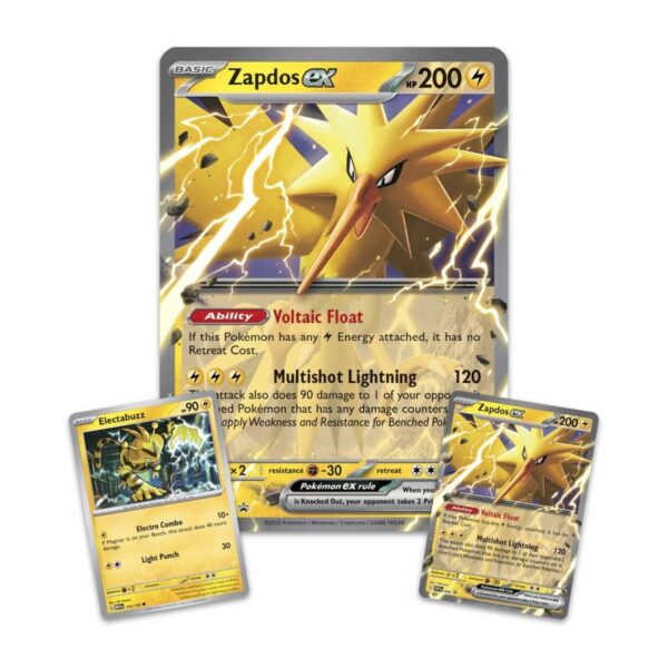 Pokemon TCG Scarlet and Violet 151 Collection Zapdos ex ENG - Image 6