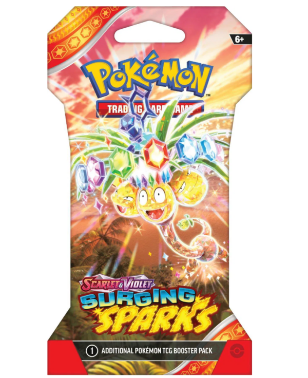 Pokemon TCG: Surging Sparks - 1 Booster Pack ENG - Image 3