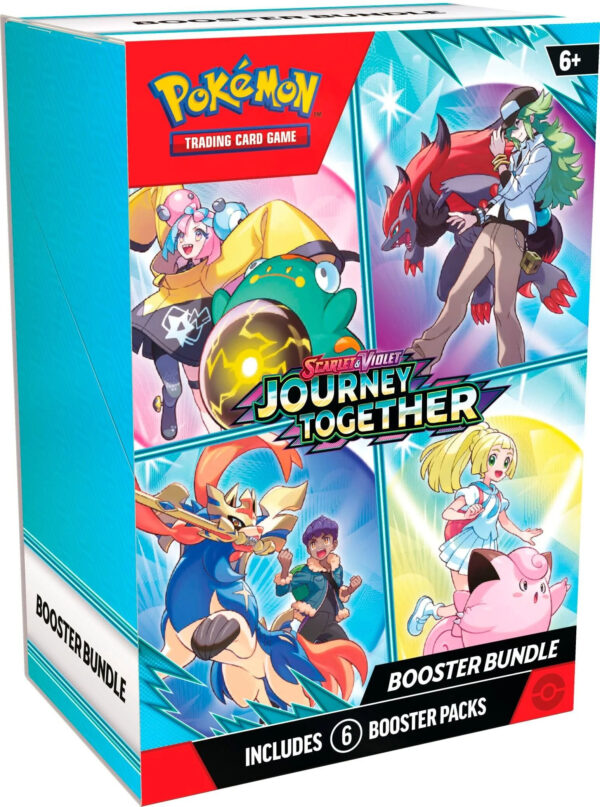 Pokemon TCG Scarlet and Violet Journey Together Booster Bundle (6 Packs)