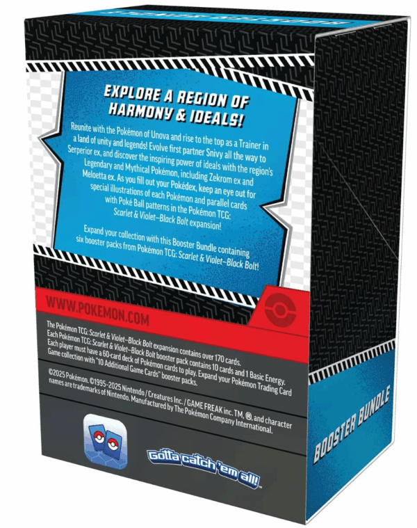 Pokemon TCG Scarlet and Violet Black Bolt Booster Bundle ENG - Image 2
