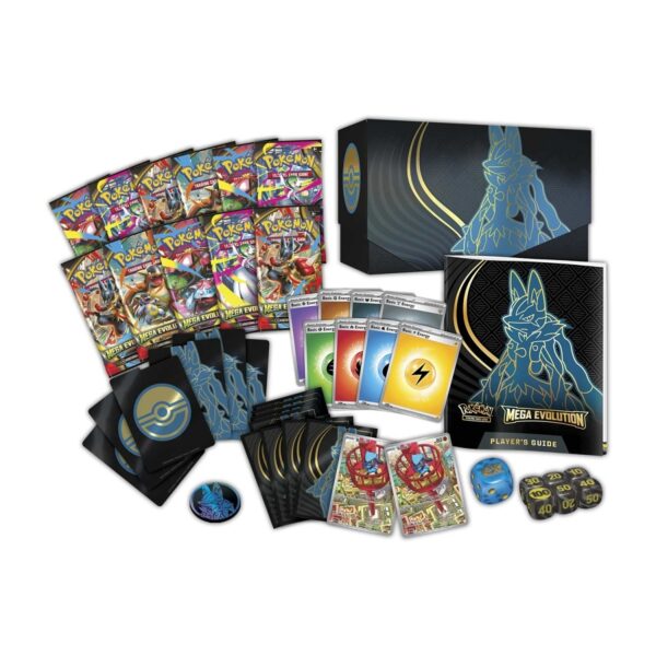 Pokemon TCG Mega Evolution Pokemon Center Elite Trainer Box (Mega Lucario) - Image 6