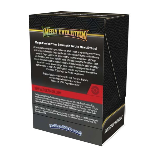 Pokemon TCG: Mega Evolution Booster Bundle (6 Packs) - Image 2