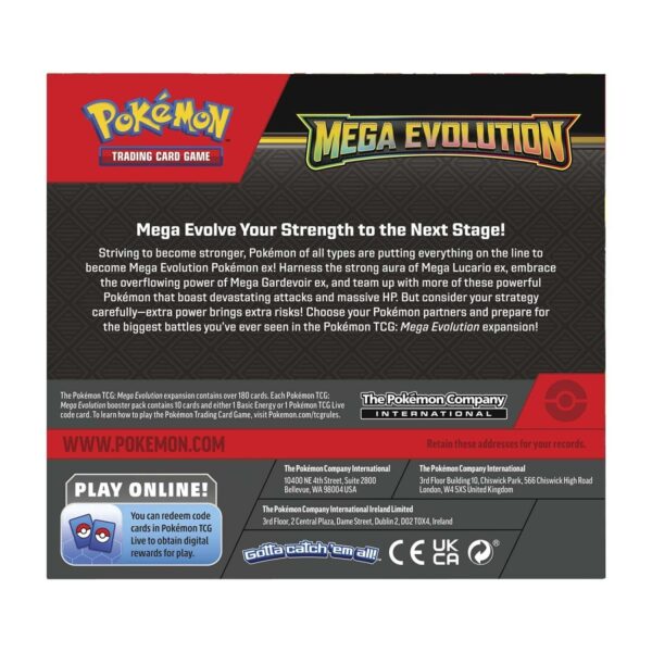 Pokemon TCG Mega Evolution Enhanced Booster Display Box 36 Packs and 1 Promo Card - Image 2