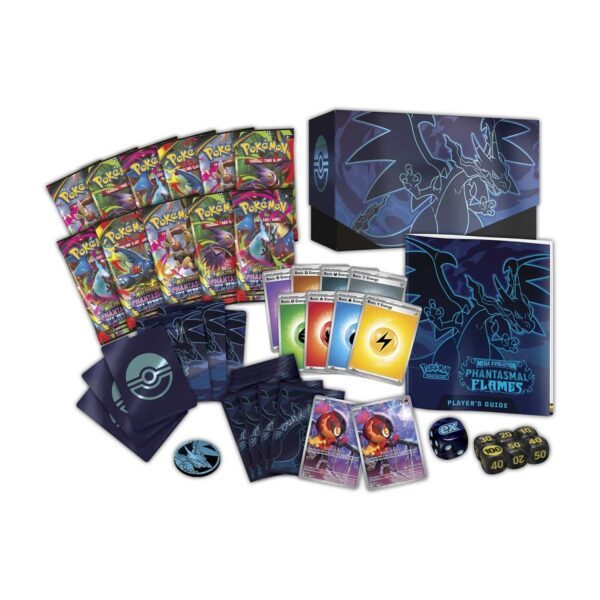 Pokémon TCG: Mega Evolution Phantasmal Flames Pokemon Center Elite Trainer Box ENG - Image 4