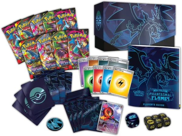 Pokémon TCG: Mega Evolution Phantasmal Flames Elite Trainer Box - Image 2